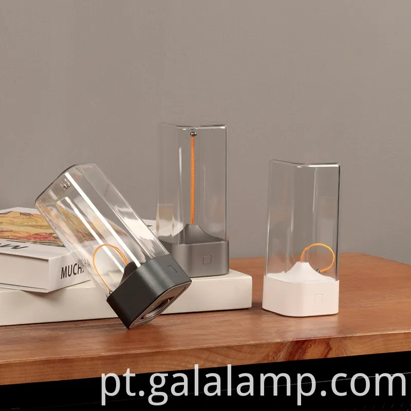 Touch Recarregável Mini Lâmpada de mesa com luz noturna magnética